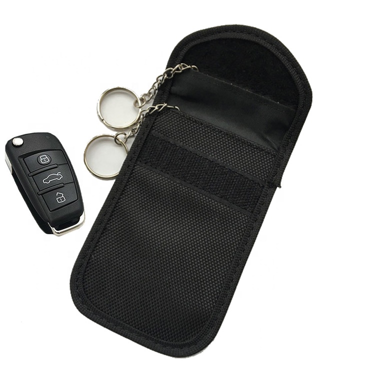 accesorio de seguridad para coche protector de la llave bloqueo de RFID Fob antirrobo Kit Faraday: cubierta de la llave del coche para entrada sin llave tarjeta bloqueador de tarjeta NFC