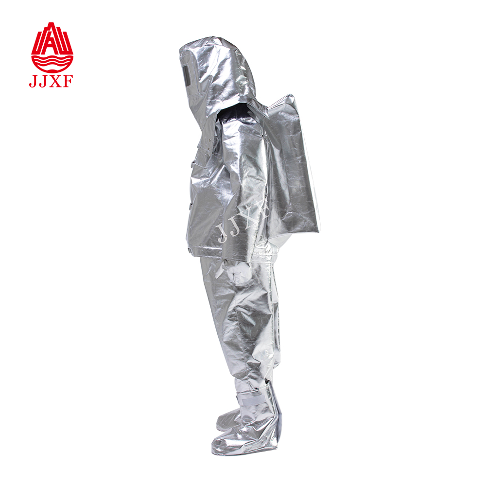 500 degrees anti radiation aluminum fire preventing suit