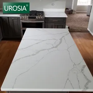 White Quartz Countertop With Grey Veins White Quartz Countertop