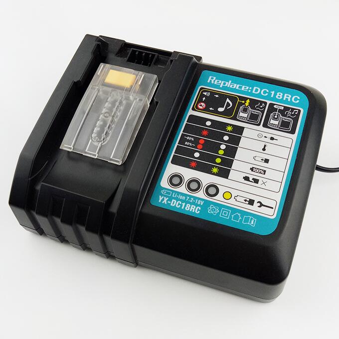 Lithium Akku Ladegerät Für Makita 14.4V-18V DC18RA DC18RC BL1845 BL1860 DHL