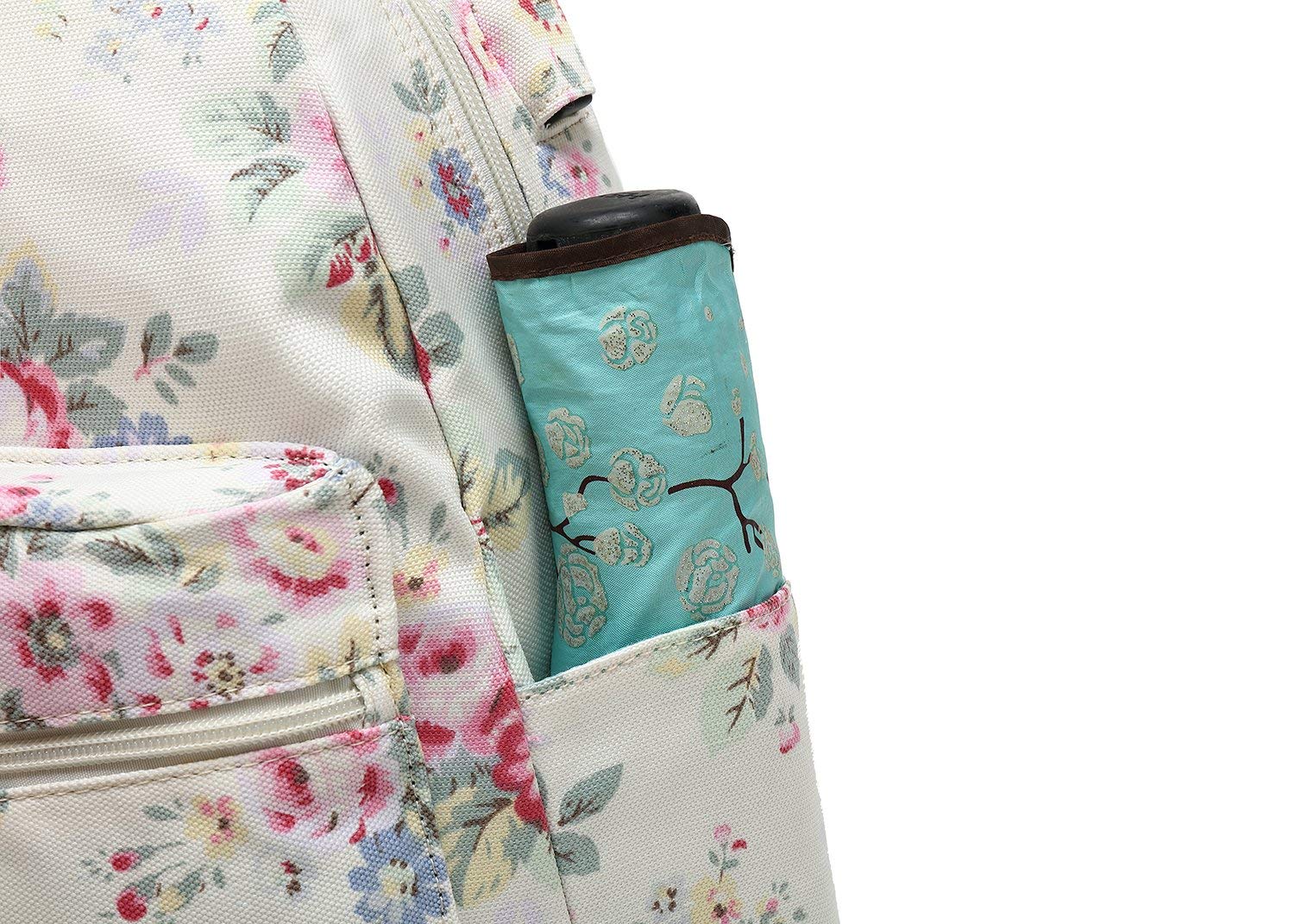 Zaino per laptop impermeabile in tela con cinghie per cuscino massaggiante e porta di ricarica USB da 15 pollici