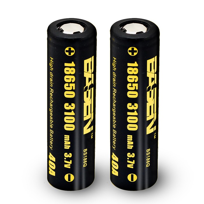 Аккумулятор 18650 40a. Basen 18650 3100mah, 40a 32a высокотоковый аккумулятор. basen 40-20 a аккумулятор.