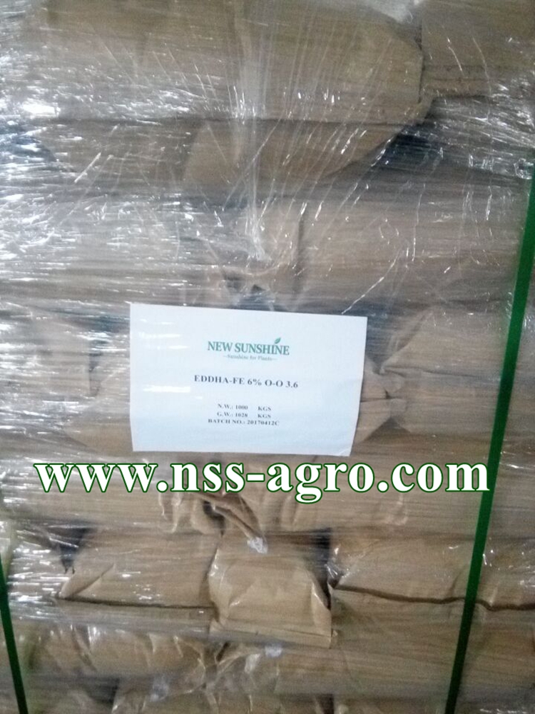 High Quality Fe EDDHA 6% Iron Chelate Fertilizer/Iron Chelate EDDHA/EDDHA Fe 6%