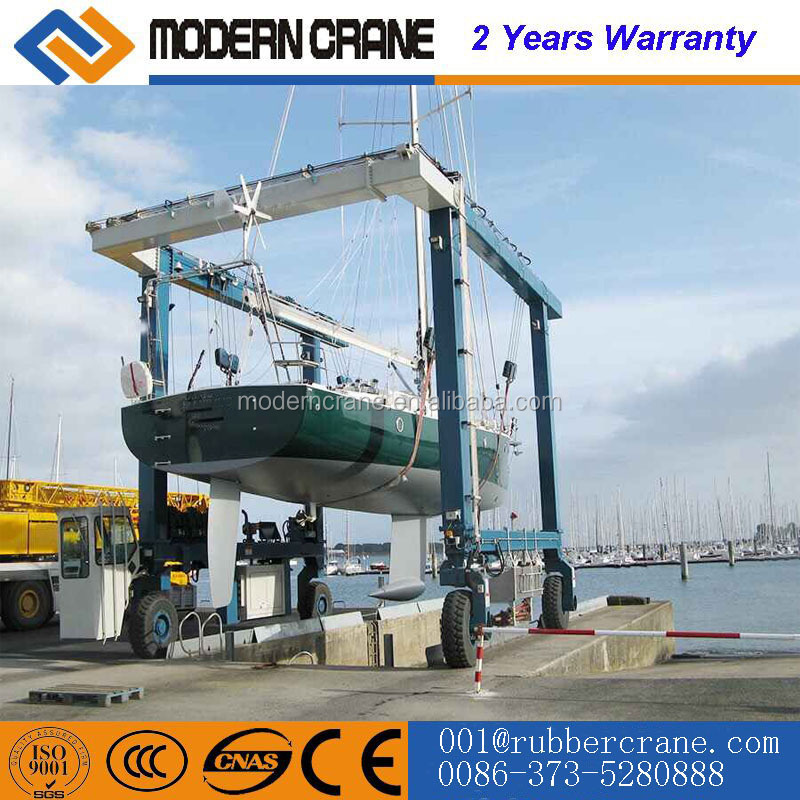 Электрический гидравлический козловой катер лебедка, Подъемник Кран