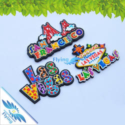 Beautiful 3D Soft PVC Fridge Magnet Custom Refrigerator Magnet flying