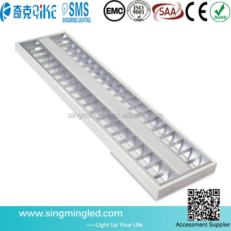 1200*300 led grille lamp light fixture square led panel ceiling light 36w led grille lamp