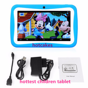 Smart 7" Kids Tablet PC 1024x600 Touch Screen RK3126 Quad Core Child Tablet 8GB Preschool Education Tablet PC Android