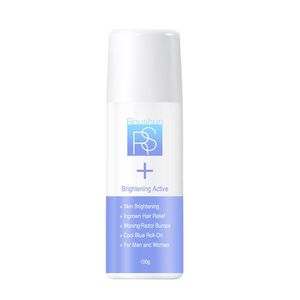 ROUSHUN Brightening Active AND Skin Brightening Men and Women Cool Blue Roll-on