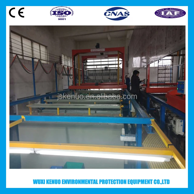 Автоматическая опорная главанизирующая линия, машина для производства гальванического покрытия цинка