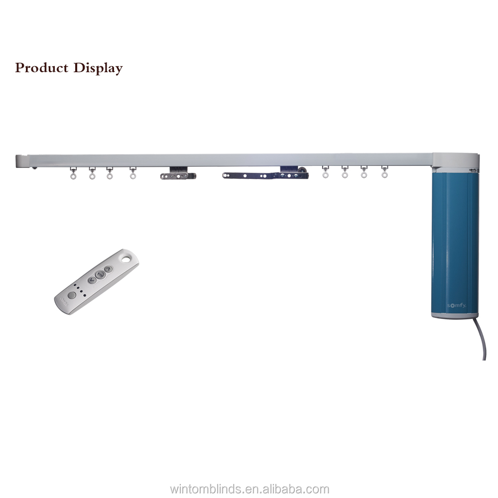 Remote Controlled Silent Somfy Azura Motor Motorized Drapery