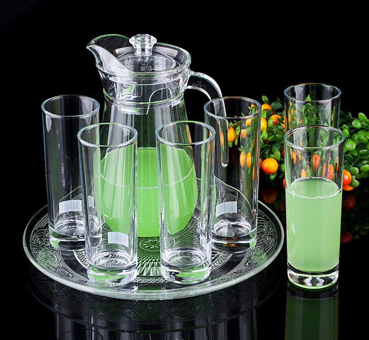 high quality hot sale 1.3L  glass jug glass pitcher glass bottle for wholesale