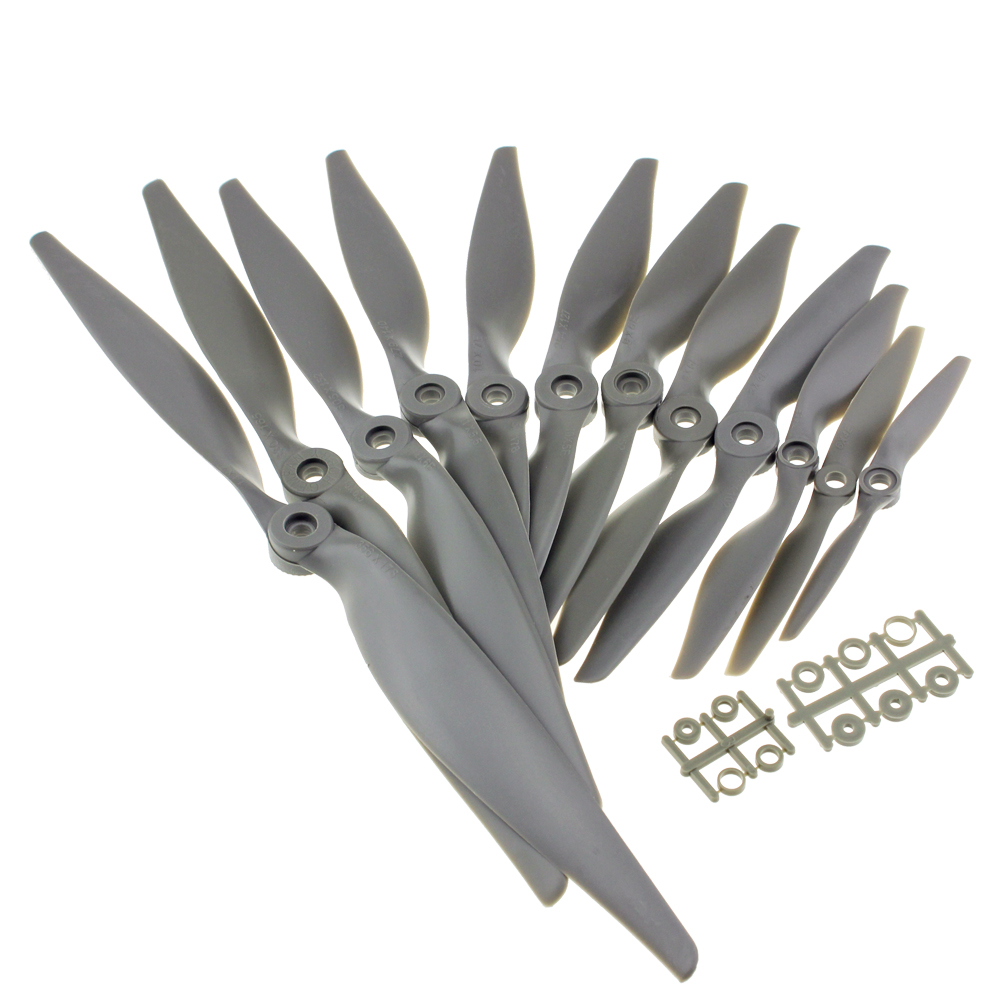 GEMFAN 5x5/6x4/7x5/8x6/9x6/10x5/10x7/11x5.5/11x7/12x6/13x6.5 Nylon Glass Fiber Electric APC Propeller CCW CW For RC Model