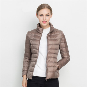 custom logo packable women ultra light weight down jackets for winter ladies down jacket wear