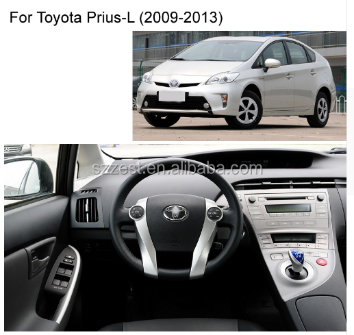 ZETSTECH Android 10.0   2GB RAM Car DVD GPS Navigation for Toyota Prius 2009-2013 Canbus