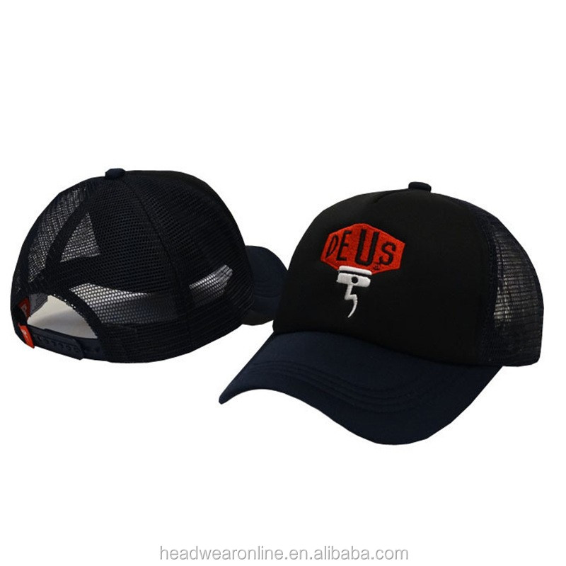 Custom design mesh washed baseball caps custom embroidery logo caps