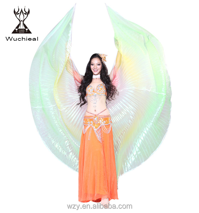 ChYoung Womens Belly Dance Dresses Girls Ladies Rumba Skirts Side Open Dance Dress Dancewear