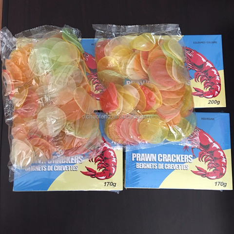 colored prawn cracker, colored prawn cracker direct from dalian