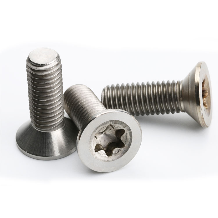 M2 M2,5 M3 M4 A2 Acero Inoxidable planteado Ranurada de cabeza avellanada tornillos de máquina Pernos