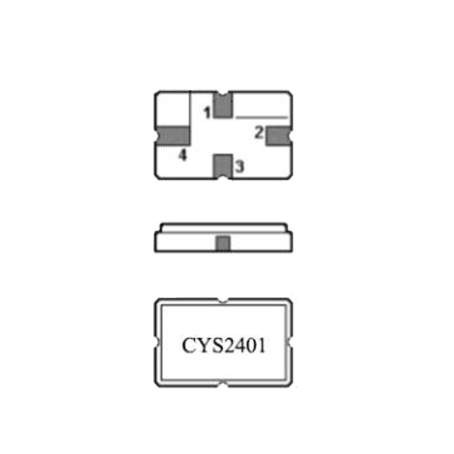 Беспроводной пульт дистанционного управления CYS2401, резонатор 433,92 МГц