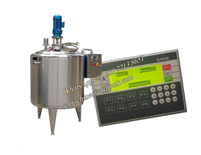 500L Электрический (пара) нагревательная партии резервуар для пастеризации молока