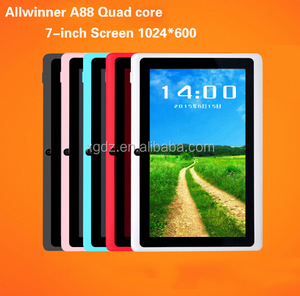 7 inch Q88 Tablet pc Dual camera Quad core Android 4.4 A23 Update A33 DHL free shipping 10pcs/lot 8GB