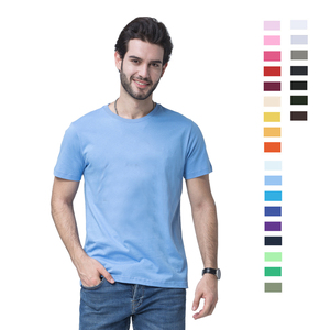 Wholesale High Quality 100% Cotton Solid Color Team Clothing OEM Custom Logo T-shirt