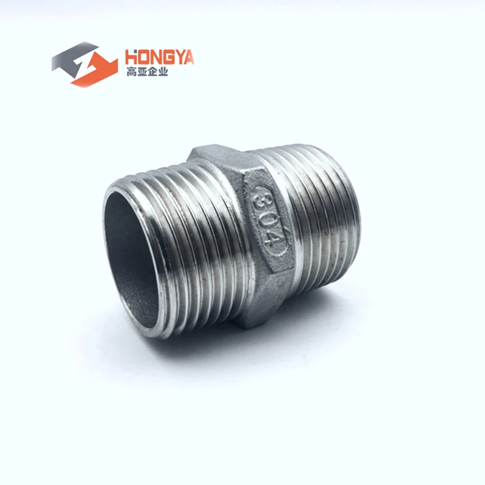 С резьбой из нержавеющей стали с Шестигранной ниппель IC фитинги BSP NPT 304 316