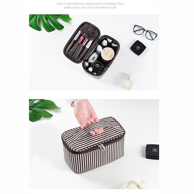 Borsa da viaggio Organizer Beauty Large Young Girl Toilrtey Borsa cosmetica e custodia con scomparti