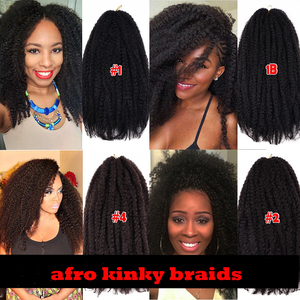 Afro Kinky Marley Braid Hair Afro Kinky Marley Braid Hair