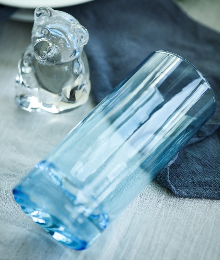 drinking glass cup,spray color slant drinking glass,colored shot glass cup