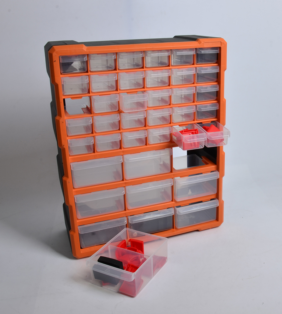 Home Storage Organization Plastic Tool Box Storage Bins With Drawers