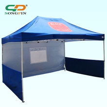 Pop Up 3x 6 Blue Heavy Duty hot selling folding steel roof top canopy tent for outdoor use