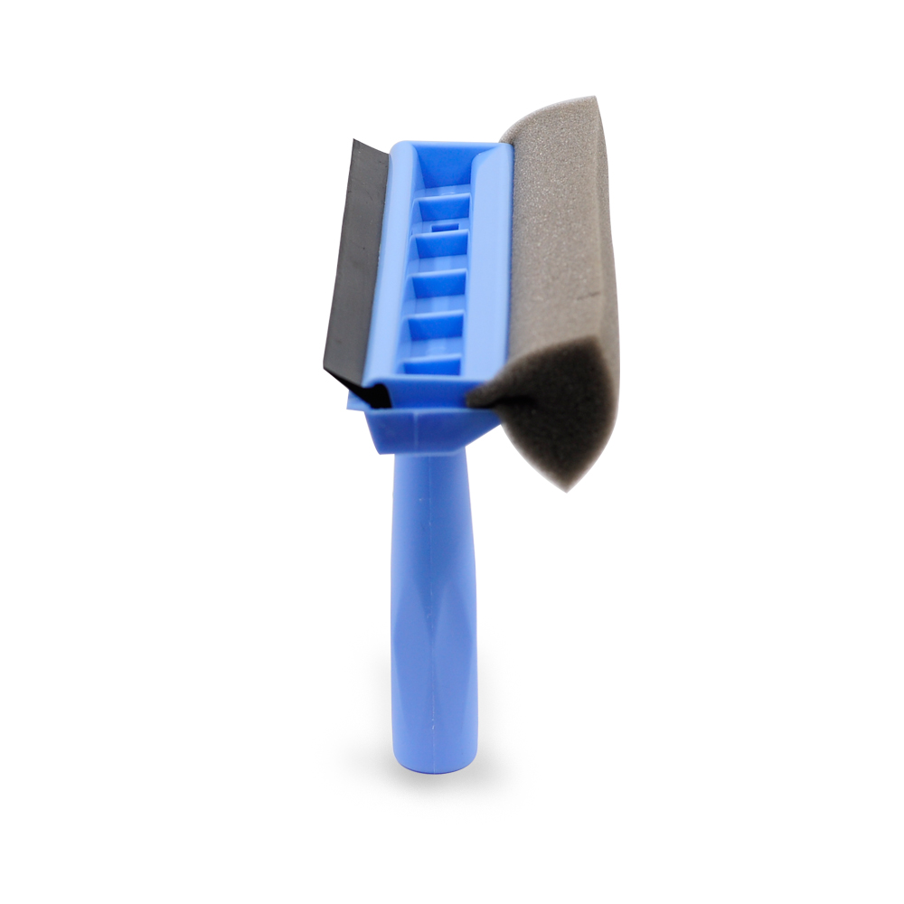 Eco-Friendly Plastic window cleaning 2 in 1 brush clean For Bathroom Window