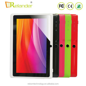 Free shipping cost Manufacturer supplier cheap Android tablet 7" Quad Core A33 q88 Android 4.4 shenzhen tablet pc