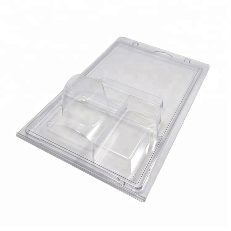 Новый дизайн прозрачного пластика блистерной упаковки лоток