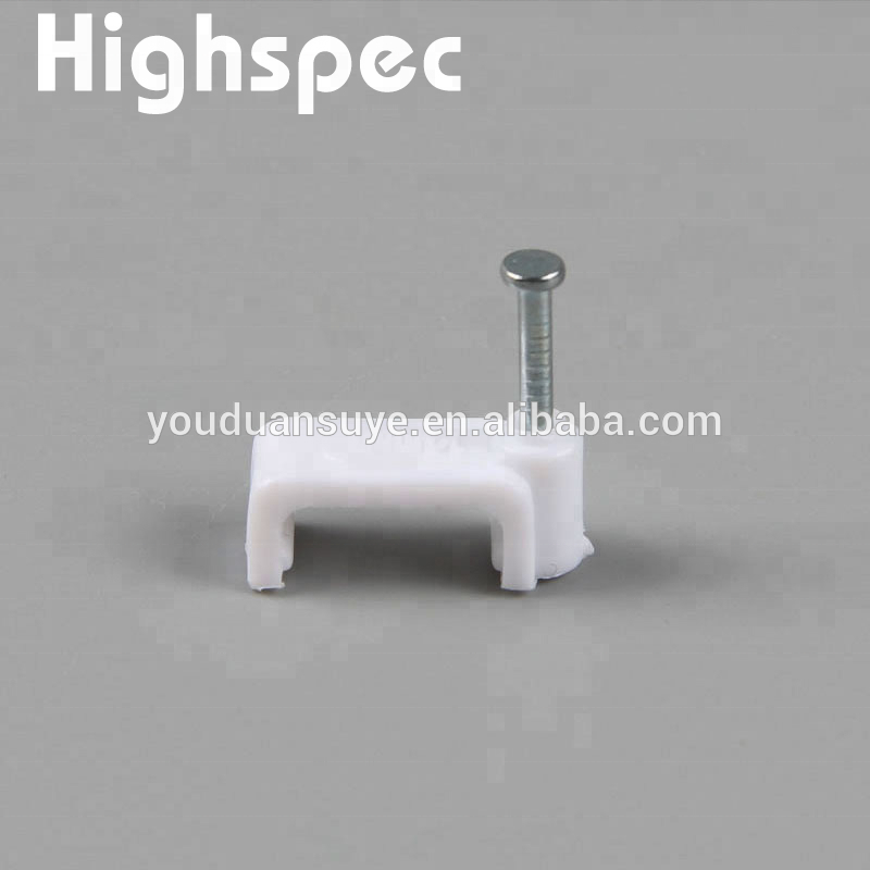 Tower Round cable clips Brown Packs of 100 and 1000 Available 4.0mm 6.0mm