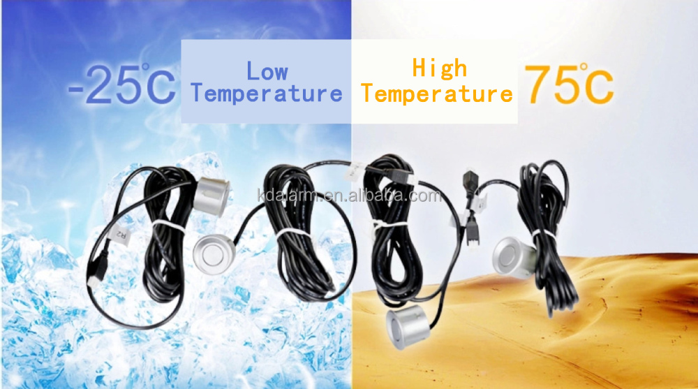 6 sensors reverse warning systems Front back parking assistant car reverse aid car parking sensor system