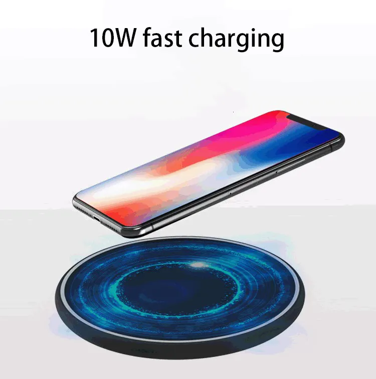 OEM ODM factory can customize the length and color logo 10w wireless phone charger magnetico fast charging