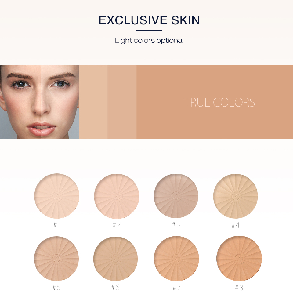 O.TWO.O Long Lasting Perfect Makeup Face Powder Foundation