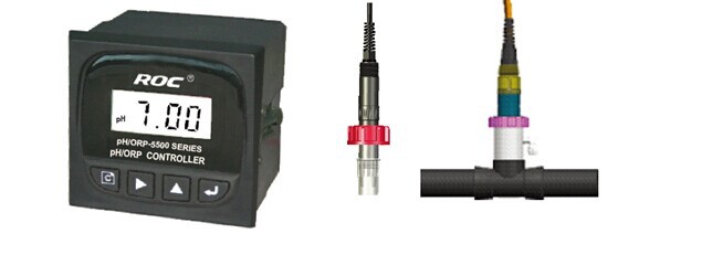 CREATE hot sale PH ORP meter controller  with (4-20)mA and relay pHORP-5520