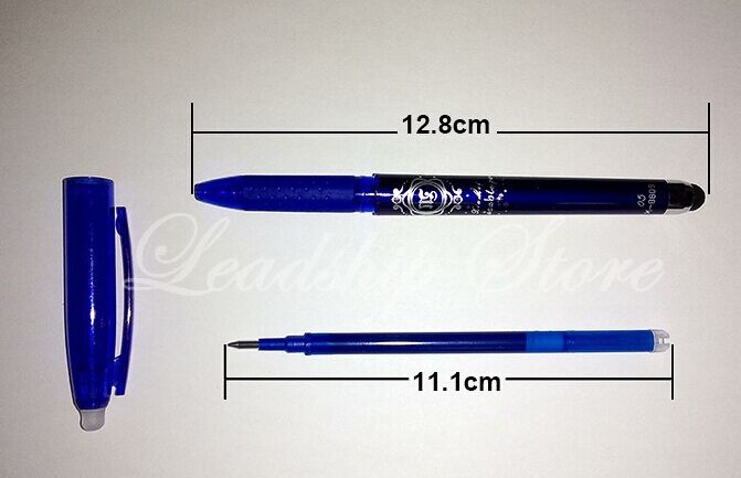 2 in 1 Stylus Ballpoint Pen Tablets Pen for Tablets Pads Erasable Touchable JP