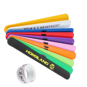 Custom Ruler Rubber Wrist Band Slap Wristband Custom Ruler Rubber Wrist Band Slap Wristband