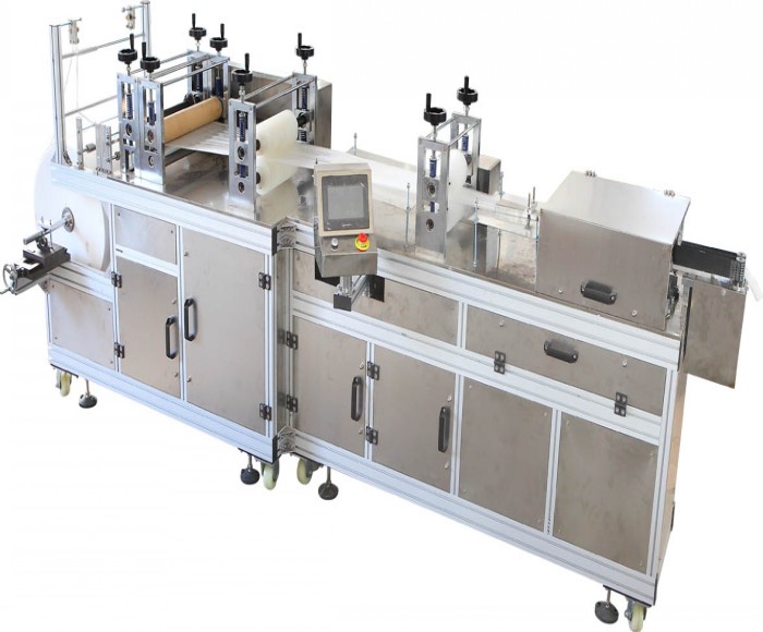 Disposable surgical nonwoven bouffant cap machine made