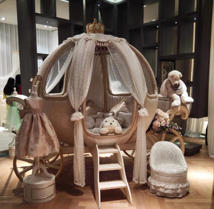 baby carriage bed
