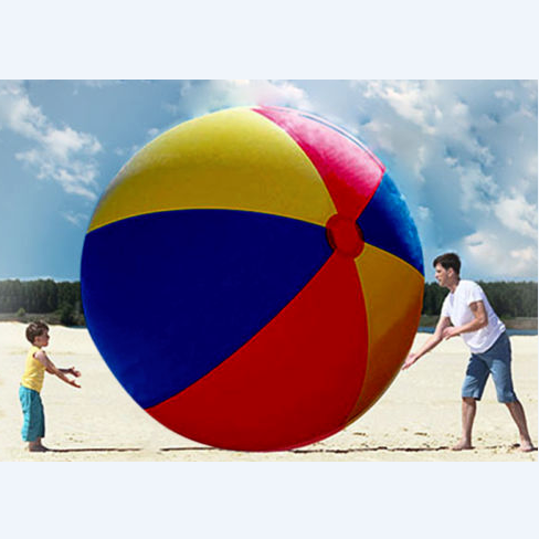 Большой надувной пляжный мяч нового дизайна с фирменным логотипом