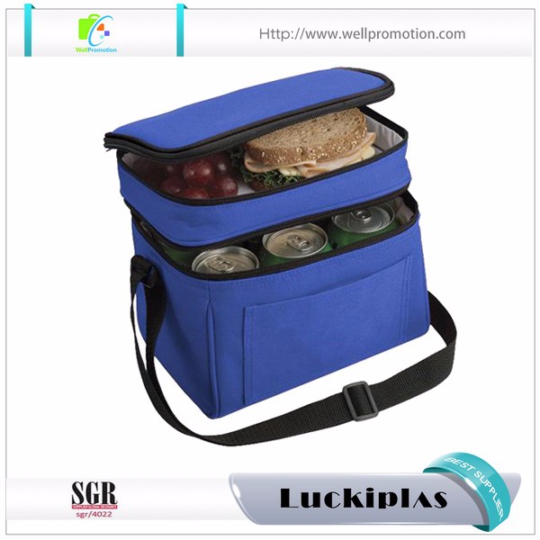 Borse per il pranzo isolate promozionali economiche da 6 lattine per uomo