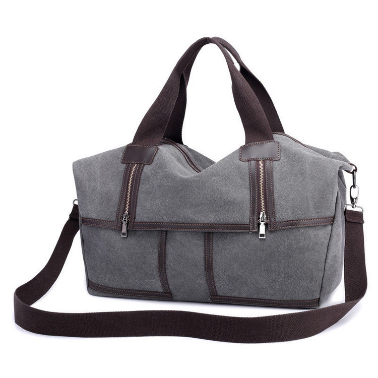 Sac femme en toile de coton sac fourre-tout mode grand sac &agrave; bandouli&egrave;re