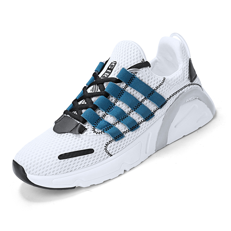 Новые белые дышащие кроссовки на плоской подошве для мужчин, Повседневная дышащая спортивная обувь, модная дизайнерская оригинальная обувь