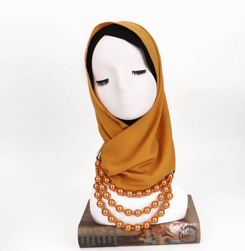 Весна 2018 новый простой многофункциональный гофрированный мусульманский шарф женский хиджаб