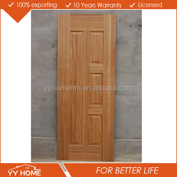YYบ้านแฟนซีภายในไม้สักที่เป็นของแข็งการออกแบบประตูหลักมาเลเซีย